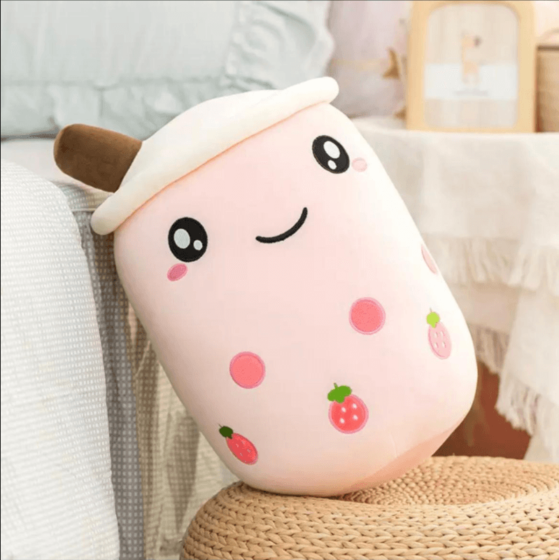 Shop Giant Boba Milk Tea Plush - Goodlifebean Plushie | Stuffed Animal