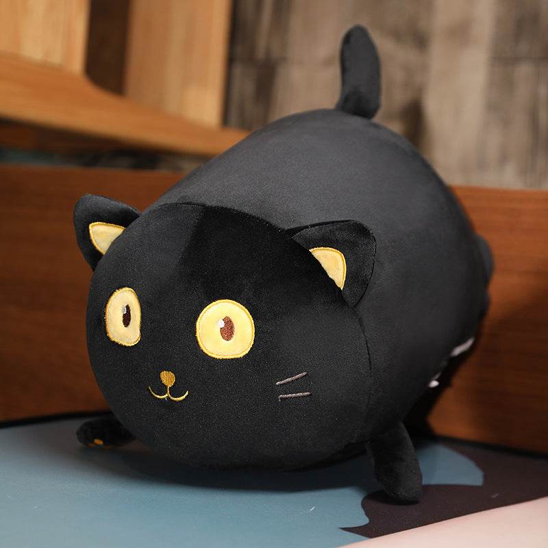 Shop Luna: Cute Cat Plush Toy - Goodlifebean Plushie | Stuffed Animal