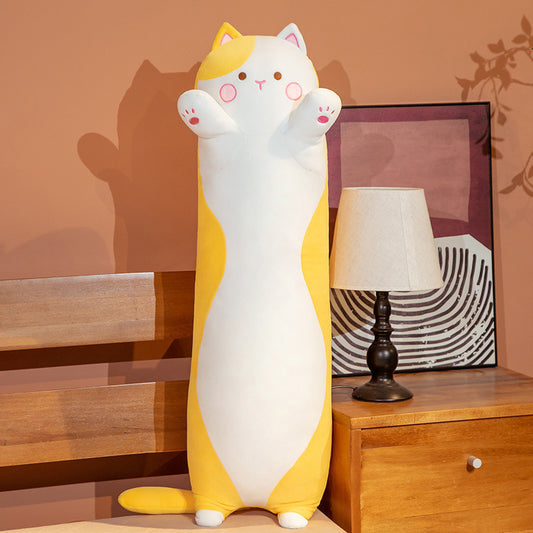 Shop Giant Long Cat Plushie(4.2ft) - Stuffed Animals Goodlifebean Giant Plushies