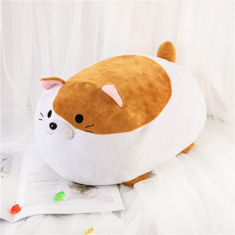 Shop Soft Chubby Cat Plushie - Goodlifebean Plushie | Stuffed Animal