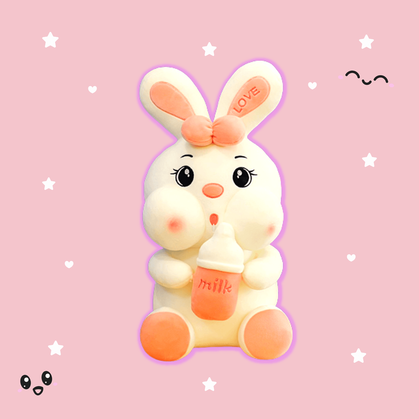 Shop Honey The Giant Stuffed Bunny Plush - Goodlifebean Plushie | Stuffed Animal