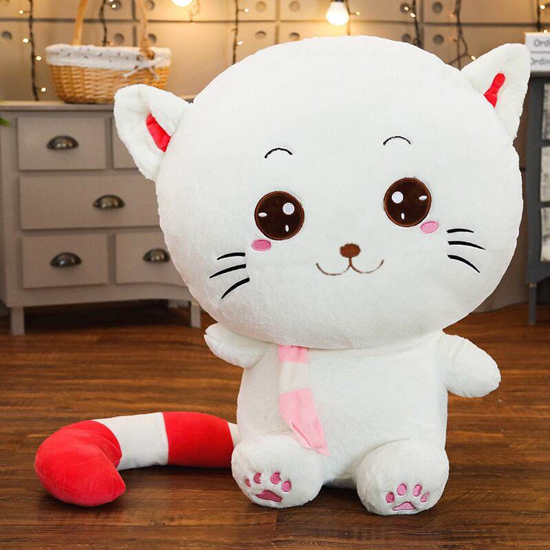 Shop Sushie: Giant Kawaii Cat Plushie - Goodlifebean Plushie | Stuffed Animal