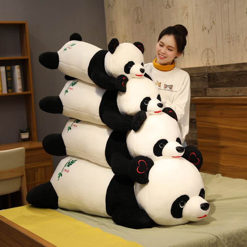 Shop Plumpy: Giant Stuffed Panda Plush | 3.2ft - Goodlifebean Plushie | Stuffed Animal