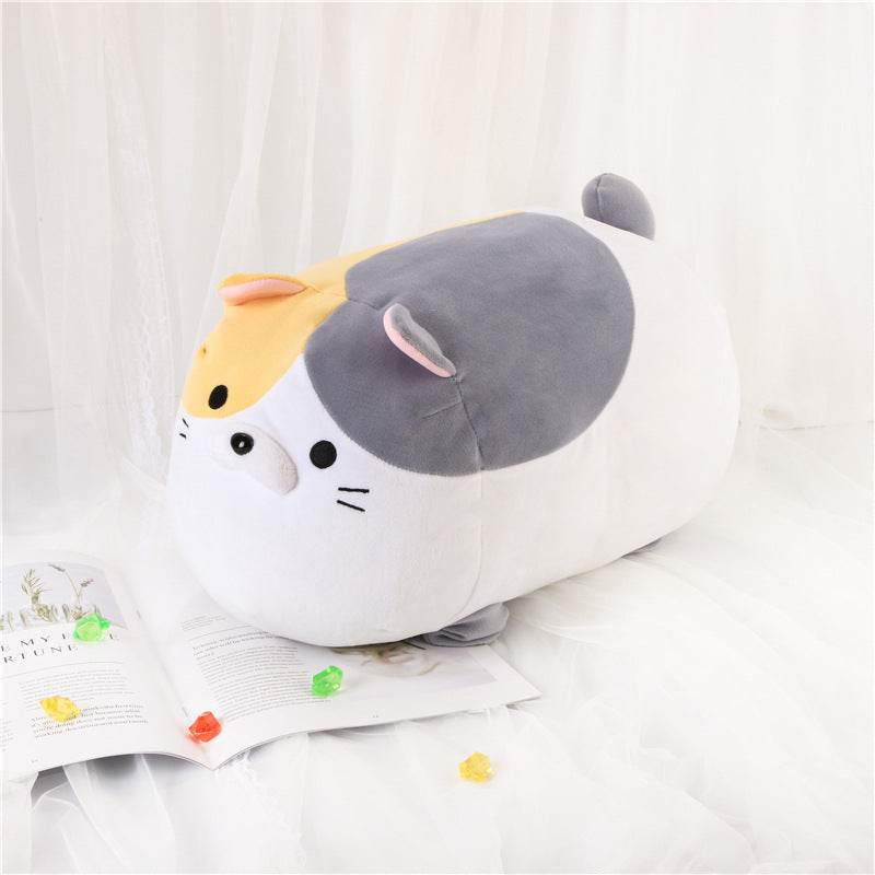 Shop Soft Chubby Cat Plushie - Goodlifebean Plushie | Stuffed Animal