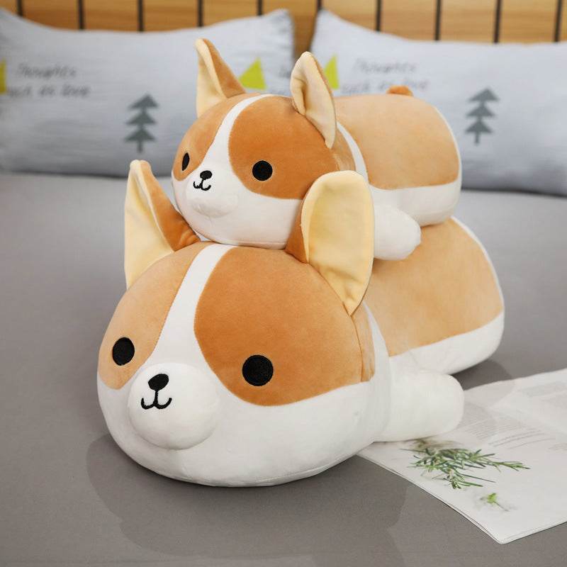 Shop Giant Kawaii Corgi Plush - Goodlifebean Plushie | Stuffed Animal