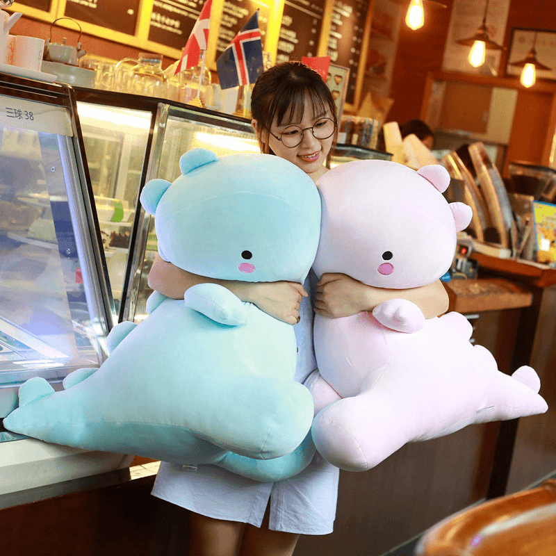 Shop Stuffed Kawaii Chonky Dinosaur Plush - Goodlifebean Plushie | Stuffed Animal