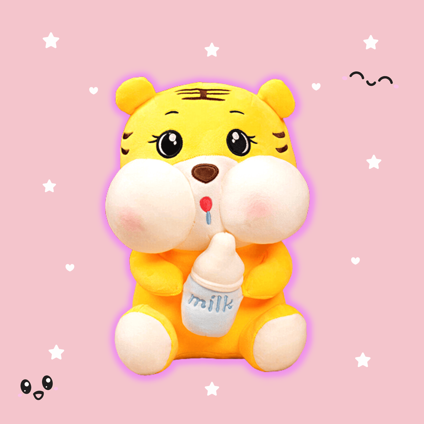 Shop Kawaii Tiger Plush - Goodlifebean Plushie | Stuffed Animal