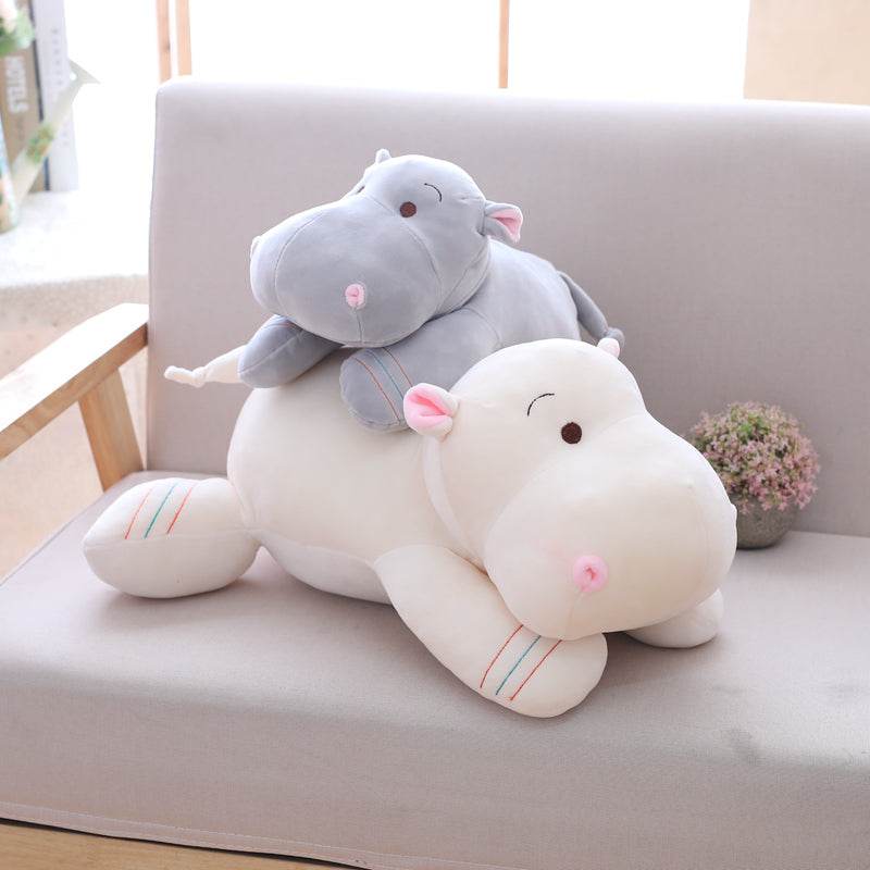 Shop Kawaii Stuffed Hippo Plush - Goodlifebean Plushie | Stuffed Animal