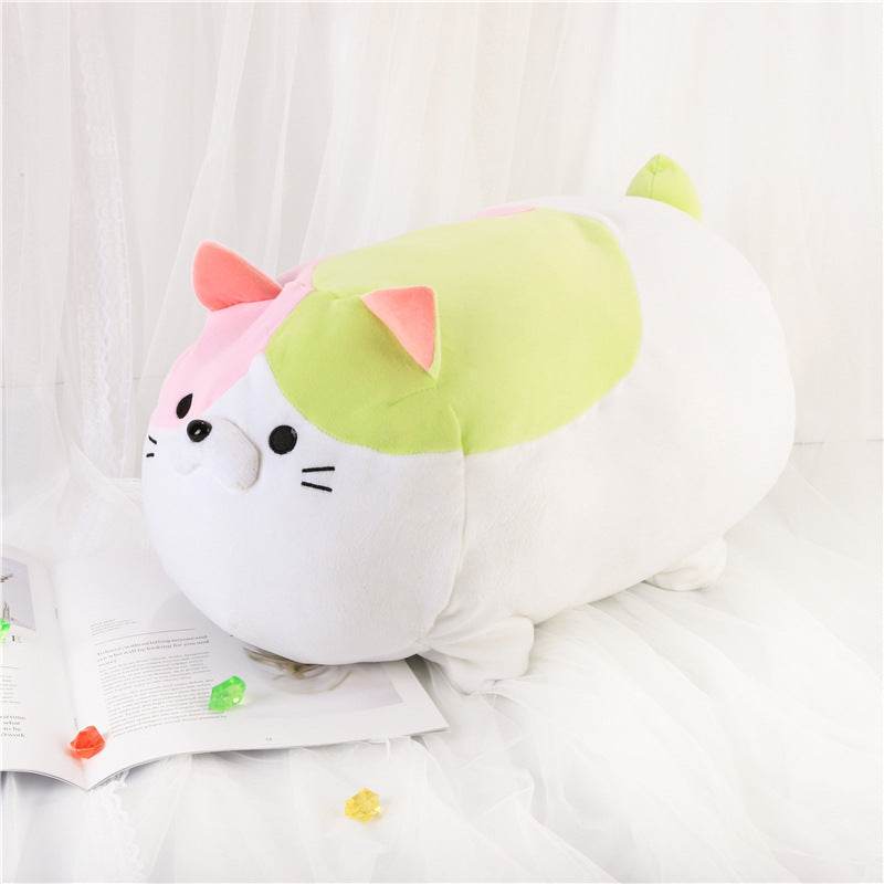Shop Soft Chubby Cat Plushie - Goodlifebean Plushie | Stuffed Animal