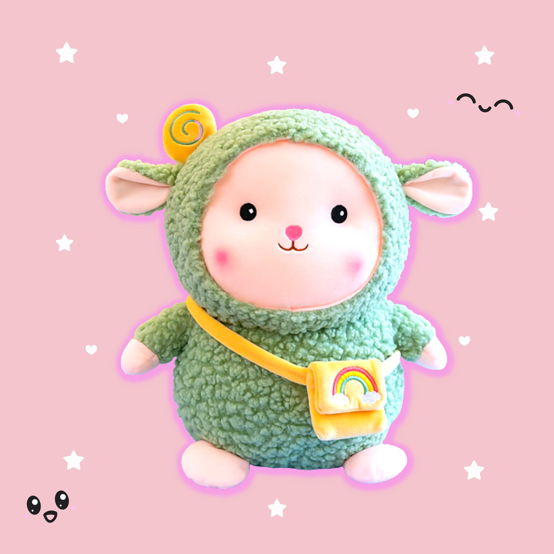 Shop Giant Fluffy Fleece Lamb Plushie - Stuffed Animals Goodlifebean Plushies | Stuffed Animals