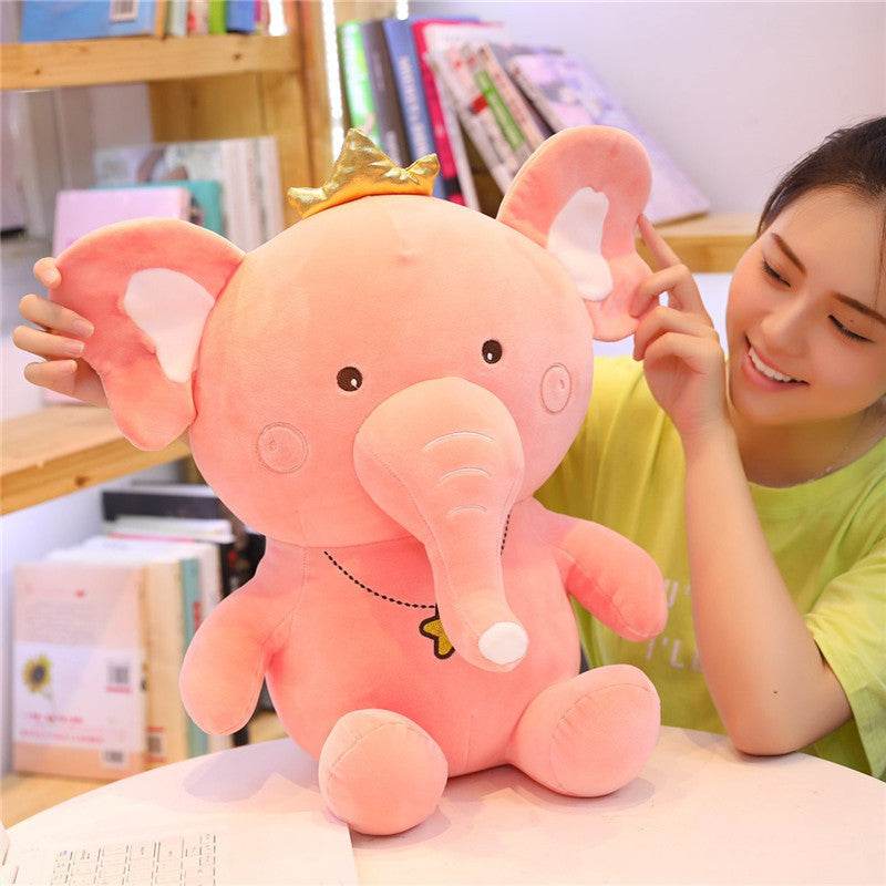 Shop Giant Squishy Elephant Plush - Goodlifebean Plushie | Stuffed Animal
