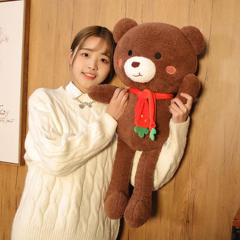Shop Big Brown Boba Teddy Bear - Goodlifebean Plushie | Stuffed Animal