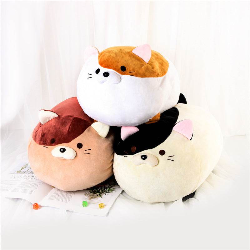Shop Soft Chubby Cat Plushie - Goodlifebean Plushie | Stuffed Animal