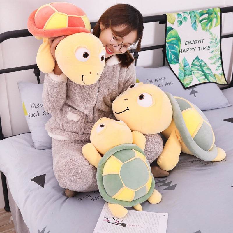 Shop Ollie: The Happy Turtle Plush - Goodlifebean Plushie | Stuffed Animal