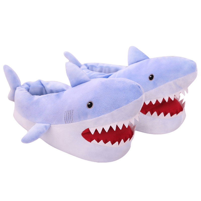 Shop Baby Shark Plush Slippers - Goodlifebean Plushie | Stuffed Animal