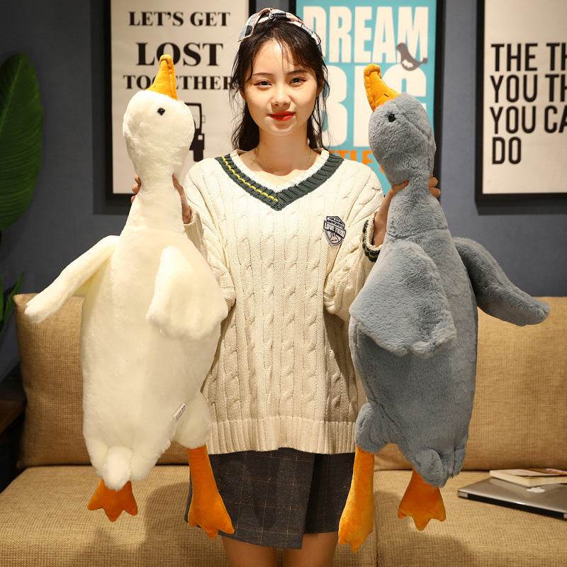 Shop Lucy The Goosey Plush | 6ft - Goodlifebean Plushie | Stuffed Animal