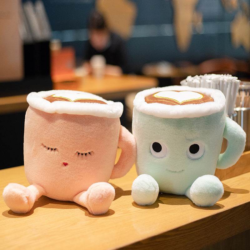 Shop Delightful Coffee Mug Plush - Goodlifebean Plushie | Stuffed Animal