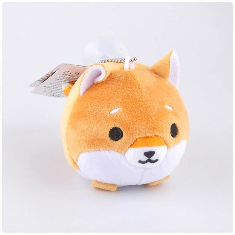 Shop Cartoon Plush Shiba Inu Doll Pendant Keychain - Goodlifebean Plushie | Stuffed Animal