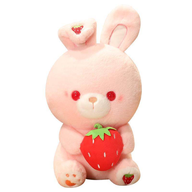 Shop Kawaii Strawberry Bunny Plushie - Goodlifebean Plushie | Stuffed Animal