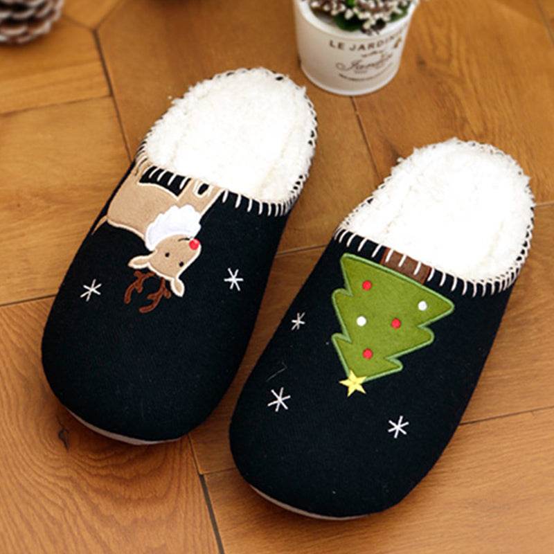 Shop Holidayn: Warm Fuzzy Holiday Slippers - Goodlifebean Plushie | Stuffed Animal