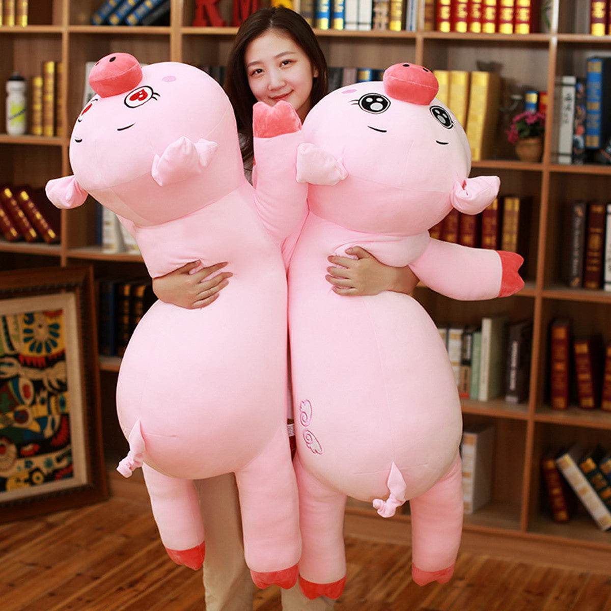 Shop Jeju: Jumbo Squishy Piggy Plushie - Goodlifebean Plushie | Stuffed Animal