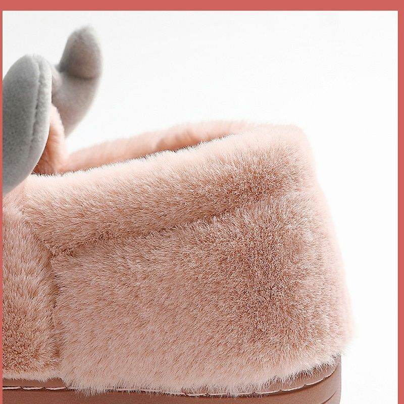 Shop Spoodle: Cozy Elk Indoor Slippers - Goodlifebean Plushie | Stuffed Animal