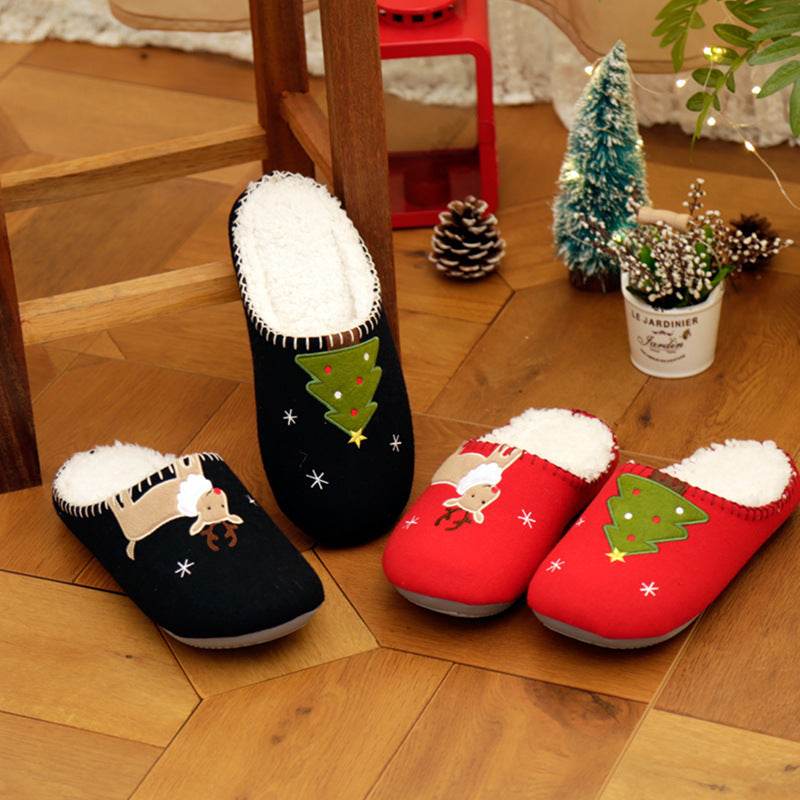Shop Holidayn: Warm Fuzzy Holiday Slippers - Goodlifebean Plushie | Stuffed Animal