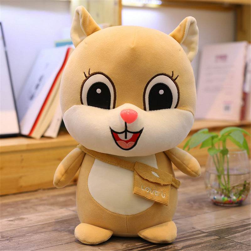 Shop Kawaii Chirpy Squirrel Plush - Goodlifebean Plushie | Stuffed Animal