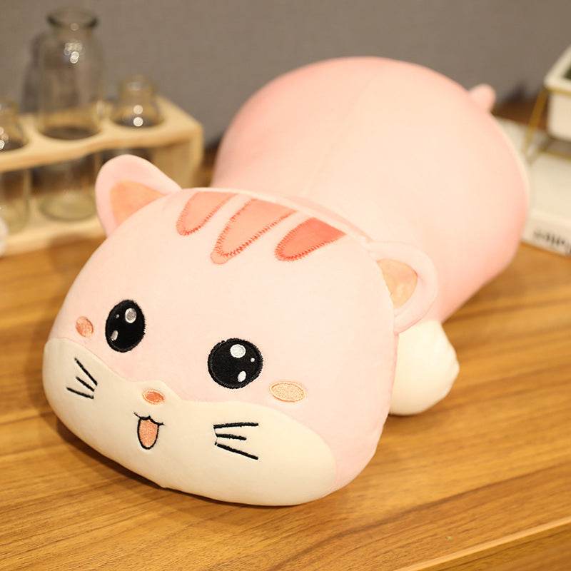 Shop Whiskerkins: Giant Chubby Cat Plush - Goodlifebean Plushie | Stuffed Animal