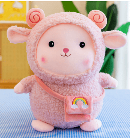 Shop Giant Fluffy Fleece Lamb Plushie - Goodlifebean Plushie | Stuffed Animal