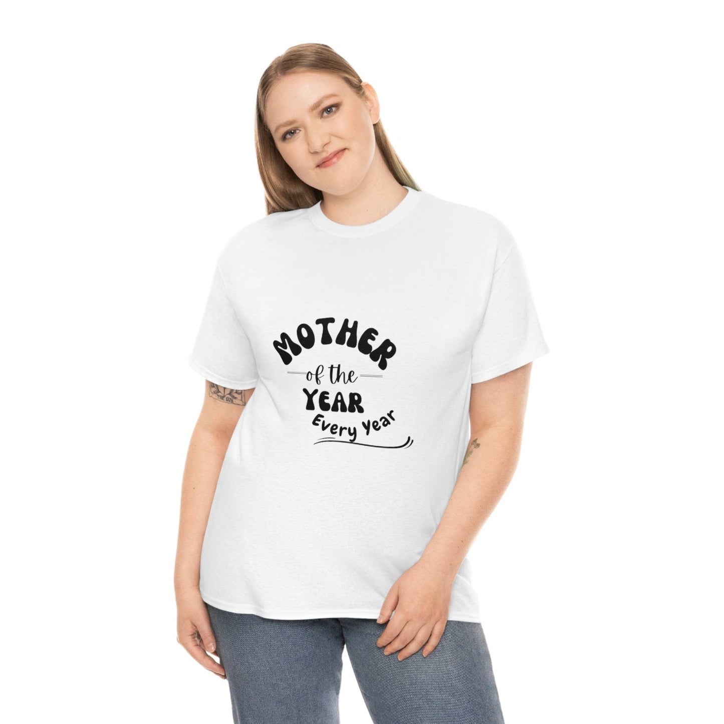 Shop Mother of the Year Tee for Mom - Goodlifebean Plushie | Stuffed Animal