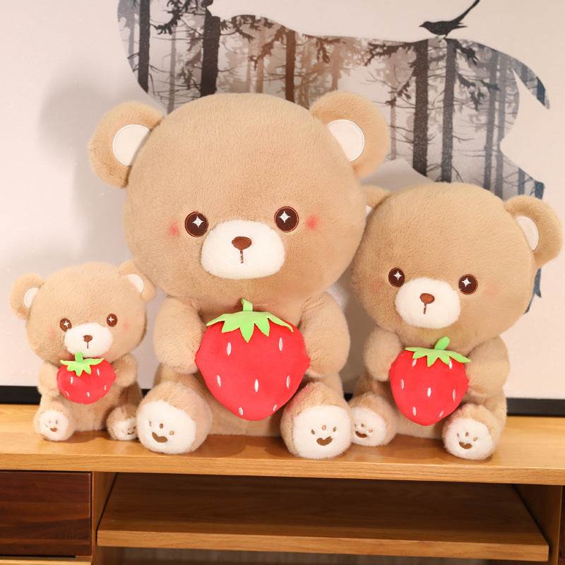 Shop Tiny Teddy Berry: Kawaii Teddy Bear - Goodlifebean Plushie | Stuffed Animal