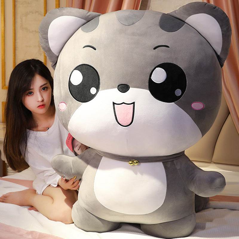 Shop Snuggly Giant Cat plushie (2ft) - Goodlifebean Plushie | Stuffed Animal