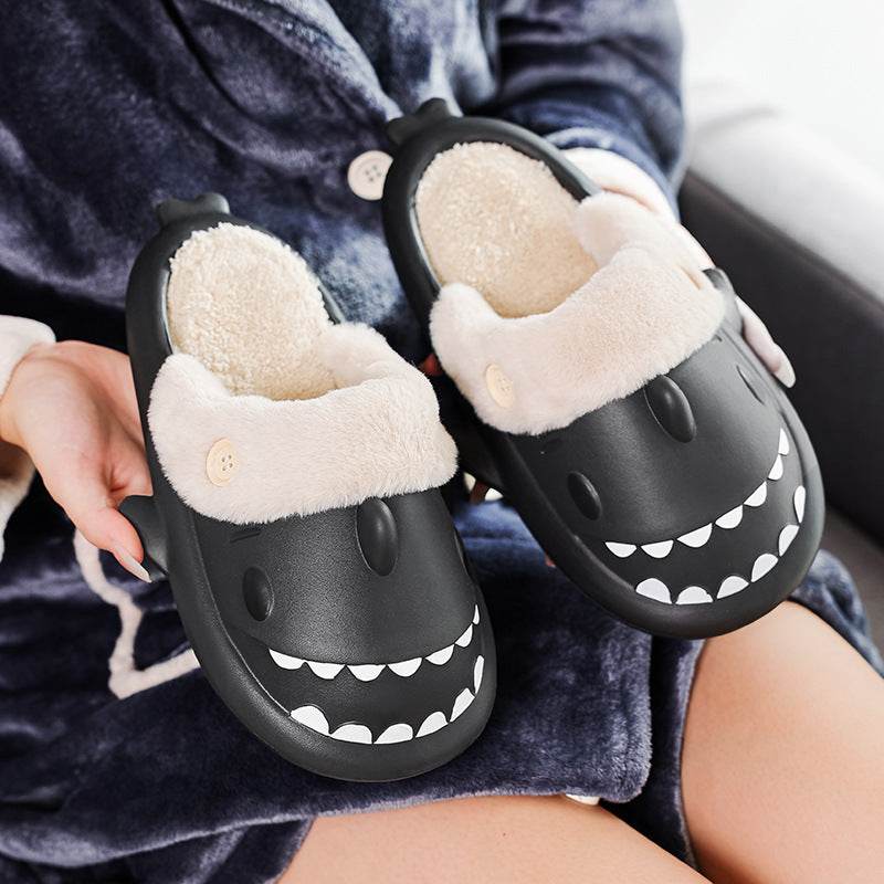 Shop Kawaii Comfy Indoor Shark Slippers - Goodlifebean Plushie | Stuffed Animal