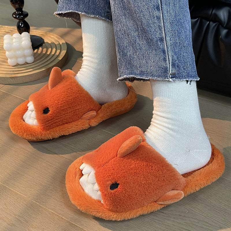 Shop Comfyt: Comfy Plush Shark Slippers - Goodlifebean Plushie | Stuffed Animal