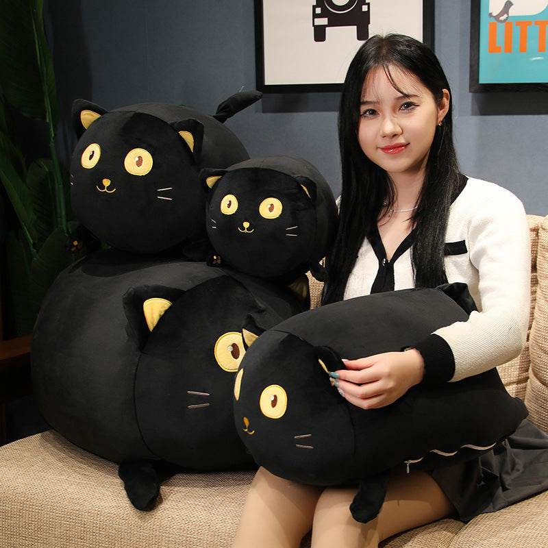 Shop Luna: Cute Cat Plush Toy - Goodlifebean Plushie | Stuffed Animal