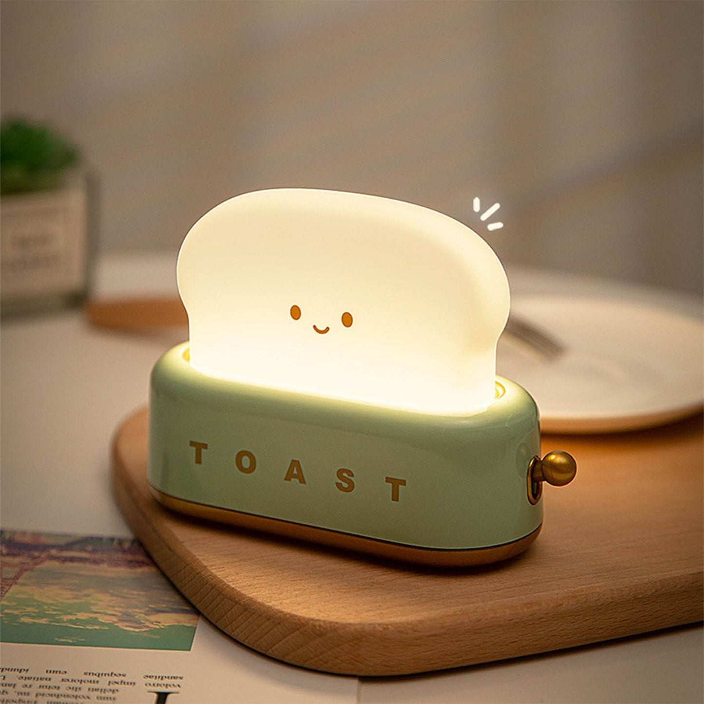 Shop Kawaii Toasty Night Light - Goodlifebean Plushie | Stuffed Animal
