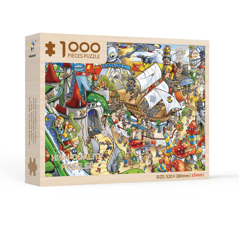 Shop Adult Jigsaw Puzzle: 1000 Pieces - Goodlifebean Plushie | Stuffed Animal