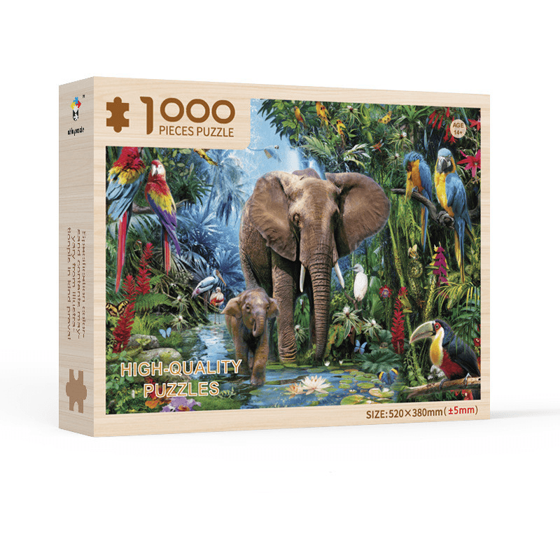 Shop Adult Jigsaw Puzzle: 1000 Pieces - Goodlifebean Plushie | Stuffed Animal
