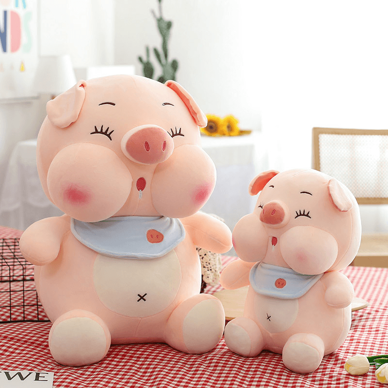 Shop Giant Stuffed Baby Pig Plush - Goodlifebean Plushie | Stuffed Animal