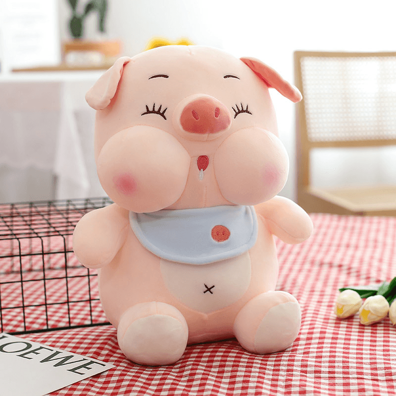 Shop Giant Stuffed Baby Pig Plush - Goodlifebean Plushie | Stuffed Animal