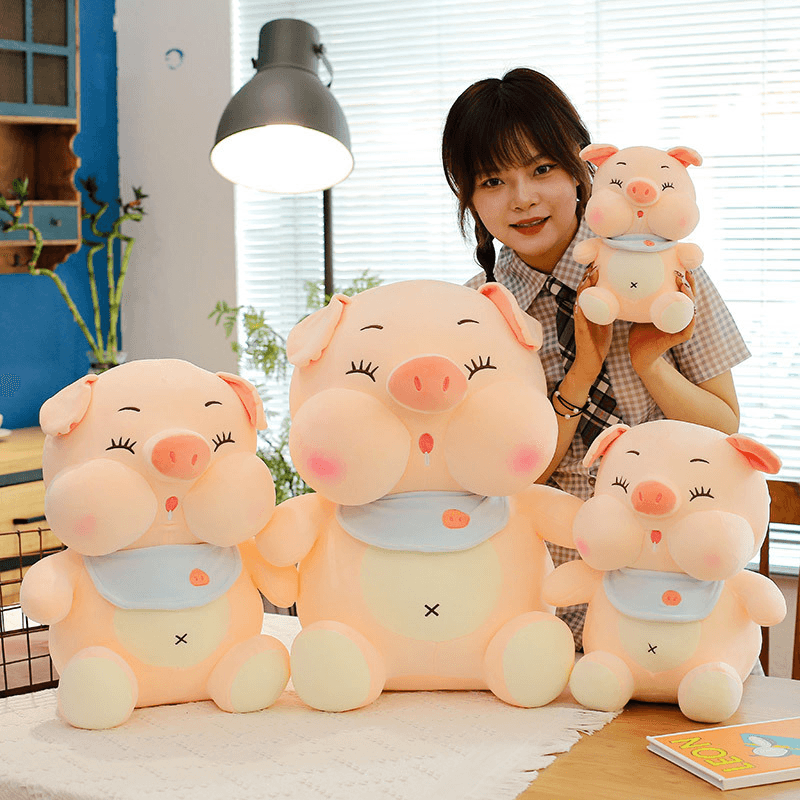 Shop Giant Stuffed Baby Pig Plush - Goodlifebean Plushie | Stuffed Animal