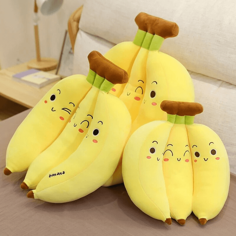 Shop Banana Kawaii Stuffed Plush Pillow - Goodlifebean Plushie | Stuffed Animal