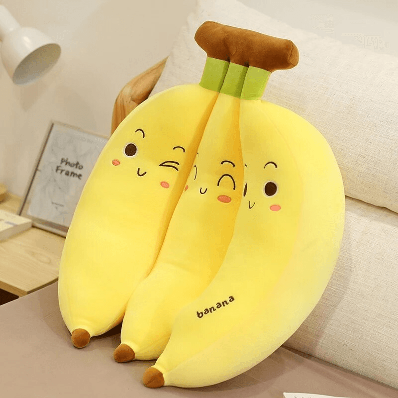 Banana Kawaii Stuffed Plush Pillow - Goodlifebean Stuffed Animals