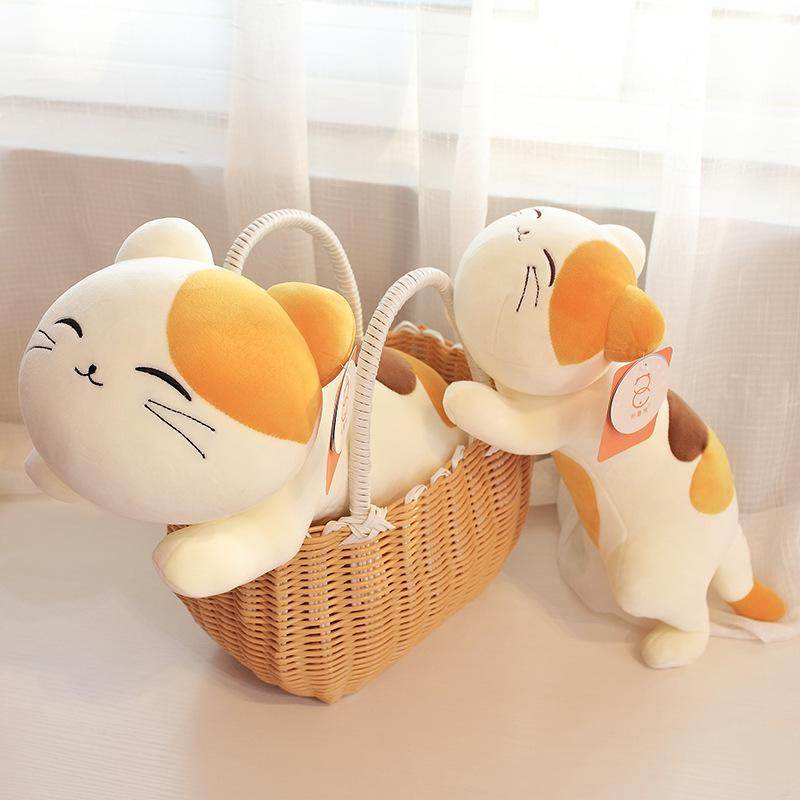 Shop Chloe: Giant Stuffed Long Cat Plush - Goodlifebean Plushie | Stuffed Animal