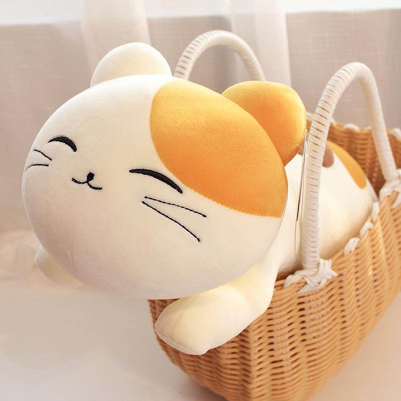 Shop Chloe: Giant Stuffed Long Cat Plush - Goodlifebean Plushie | Stuffed Animal