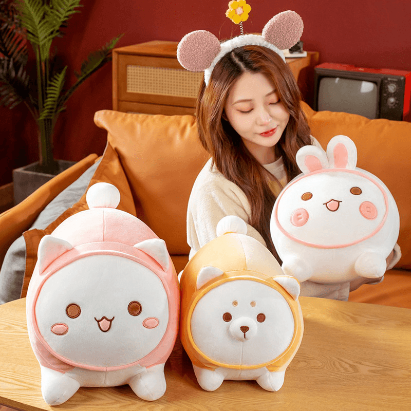 Shop GIANT Chonky Stuffed Plush - Goodlifebean Plushie | Stuffed Animal