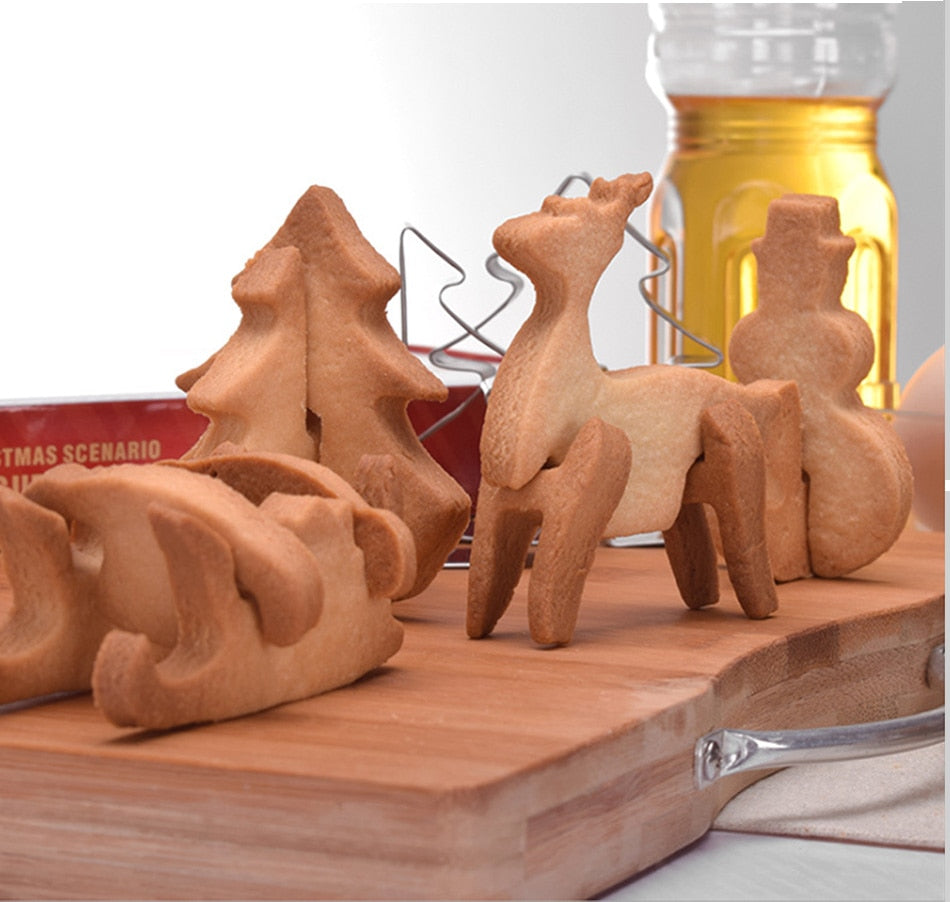 Shop 3D Christmas Cookie Mold Set - Goodlifebean Plushies | Stuffed Animals