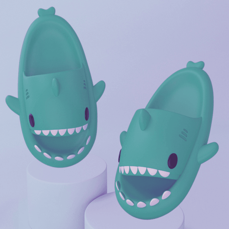 Shop Premium Shark Slides - Goodlifebean Plushie | Stuffed Animal