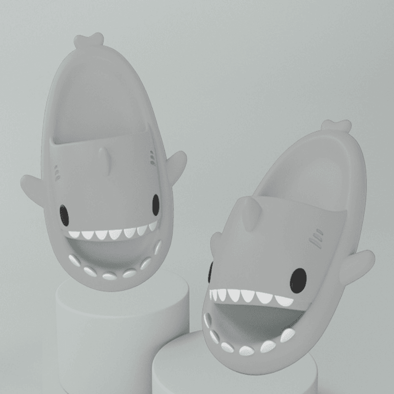 Shop Premium Shark Slides - Goodlifebean Plushie | Stuffed Animal